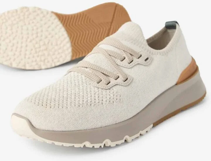 Brunello Cucinelli Sneakers Cotton Yarn - Image 4