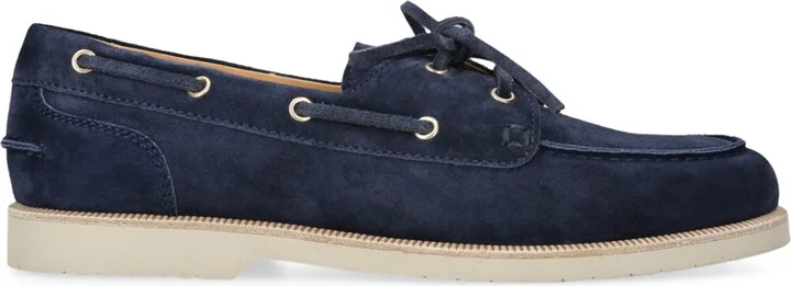 Brunello Cucinelli Suede Boat Shoes