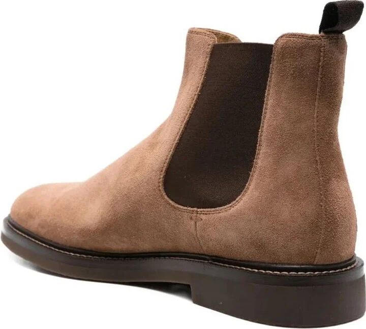 Brunello Cucinelli Suede Chelsea Boots Shoes - Image 3