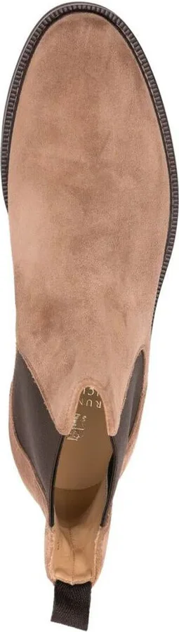 Brunello Cucinelli Suede Chelsea Boots Shoes - Image 4