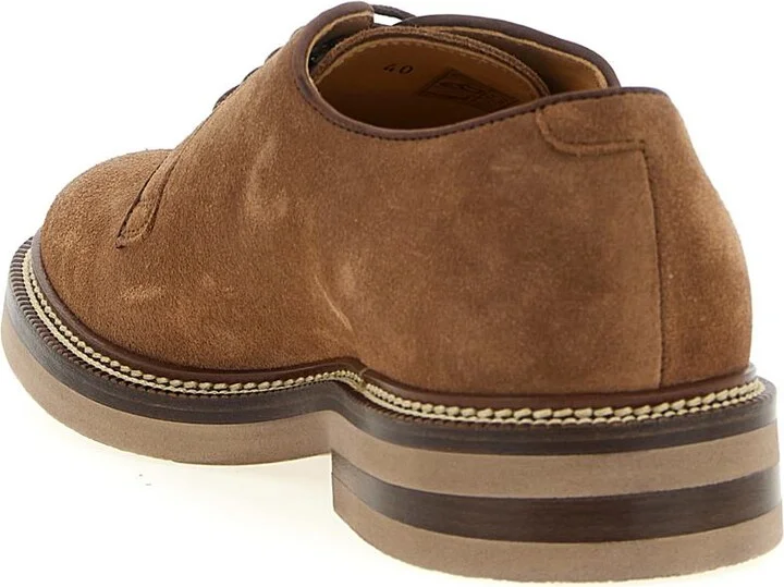 Brunello Cucinelli Suede Derby - Image 3