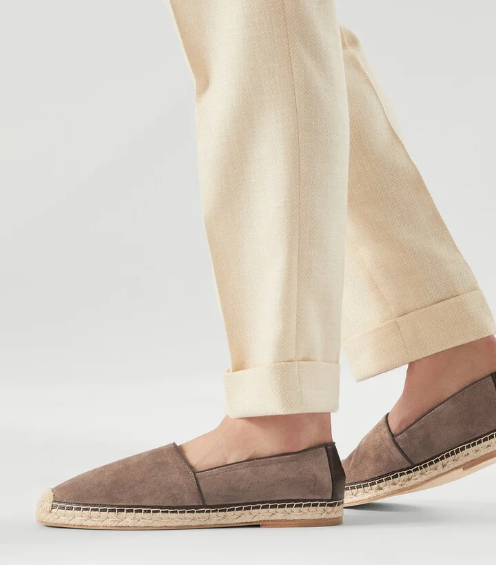 Brunello Cucinelli Suede Espadrilles - Image 4