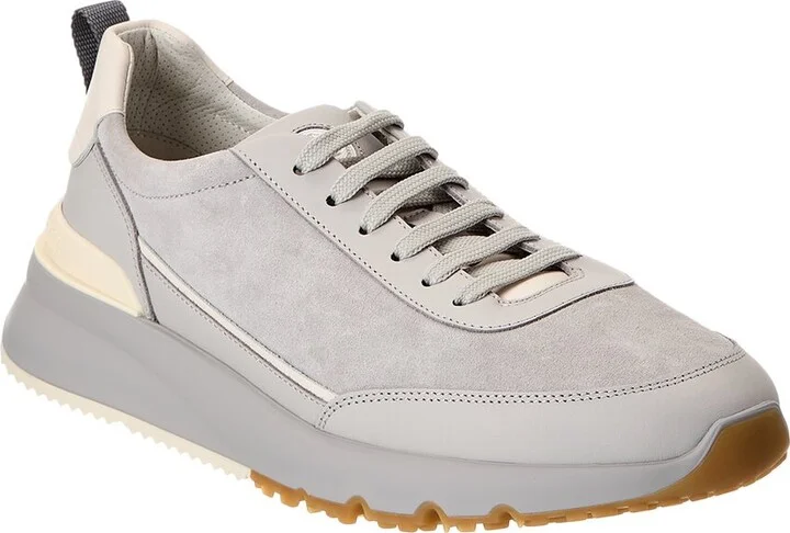 Brunello Cucinelli Suede & Leather Sneaker