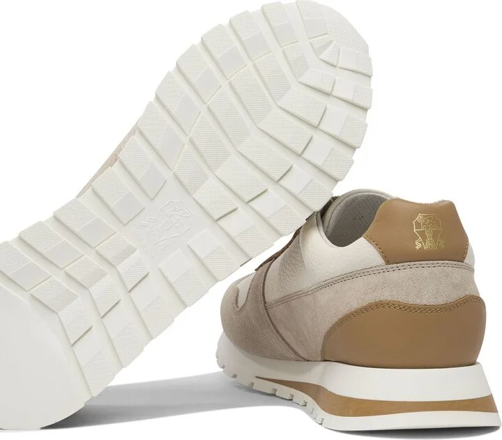 Brunello Cucinelli Suede Leather Sneakers - Image 4