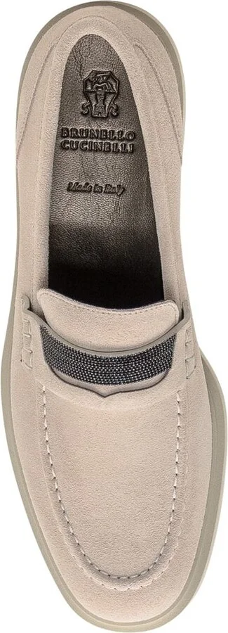 Brunello Cucinelli Suede Loafer - Image 4