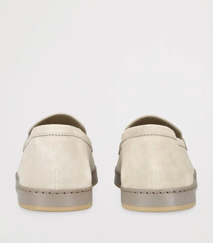 Brunello Cucinelli Suede Loafer Sneakers - Image 2