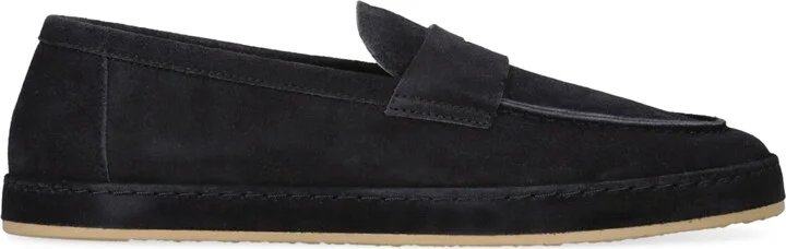 Brunello Cucinelli Suede Loafer Sneakers