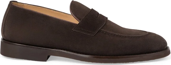 Brunello Cucinelli Suede Loafer Sneakers