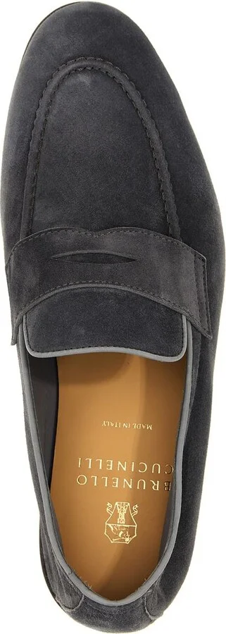 Brunello Cucinelli Suede Loafers - Image 4