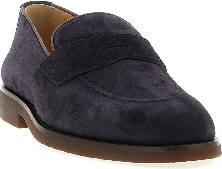 Brunello Cucinelli Suede Loafers - Image 2