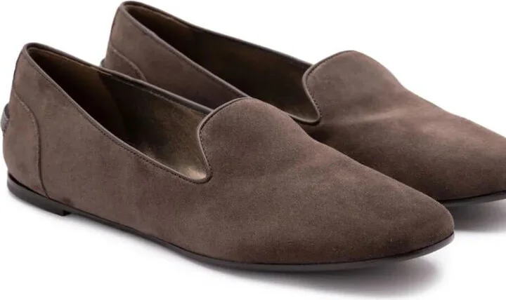 Brunello Cucinelli Suede Loafers Shoes - Image 5