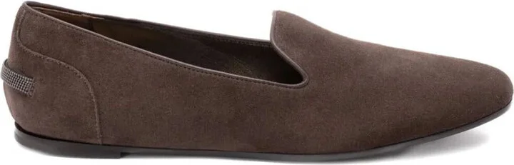 Brunello Cucinelli Suede Loafers Shoes