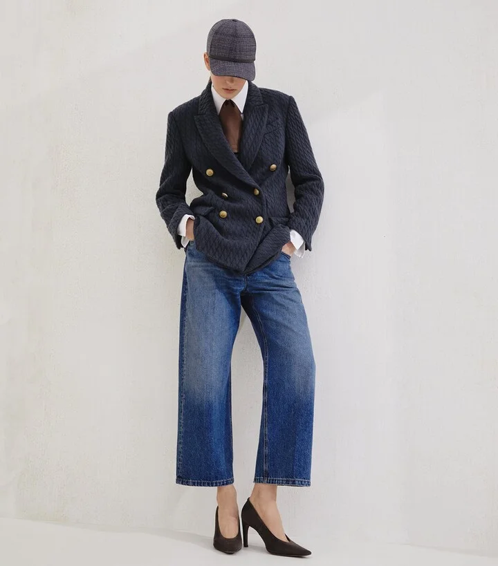 Brunello Cucinelli Suede Monili Pumps 85 - Image 2