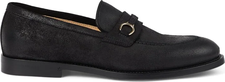 Brunello Cucinelli Suede Ring-Detail Loafers