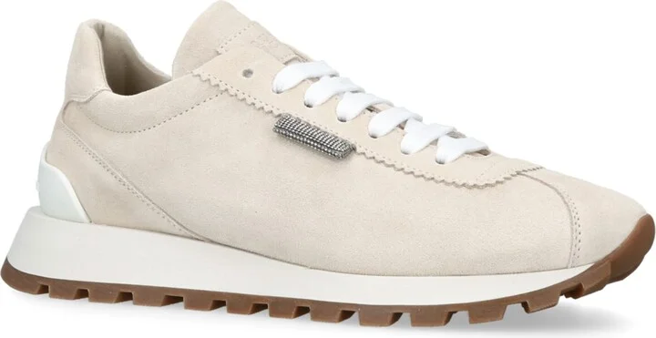 Brunello Cucinelli Suede Runner Sneakers - Image 3