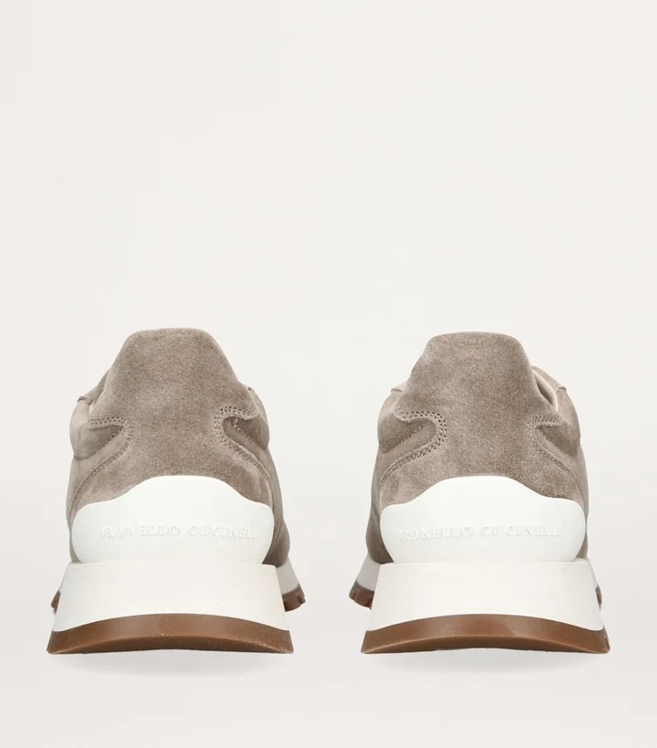 Brunello Cucinelli Suede Runner Sneakers - Image 2