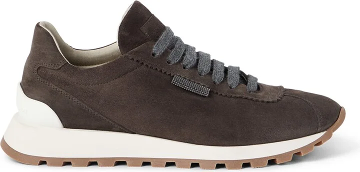 Brunello Cucinelli Suede Runner Sneakers