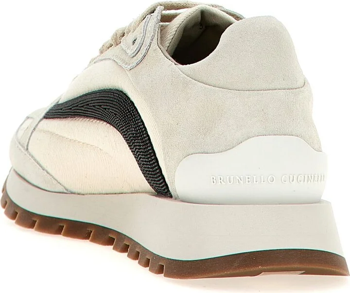 Brunello Cucinelli Suede Runners - Image 4
