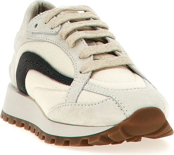 Brunello Cucinelli Suede Runners - Image 6