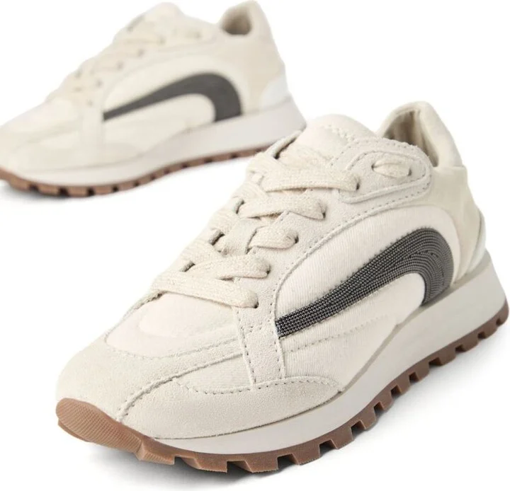 Brunello Cucinelli Suede Runners - Image 2