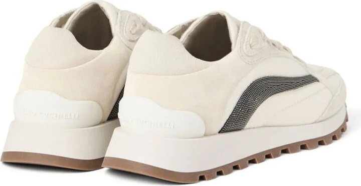 Brunello Cucinelli Suede Runners - Image 5