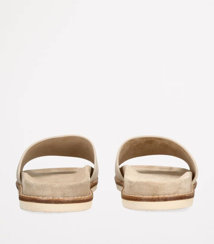 Brunello Cucinelli Suede Slides - Image 2