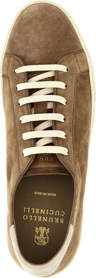 Brunello Cucinelli Suede Sneakers - Image 4