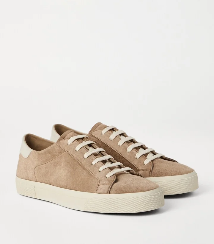 Brunello Cucinelli Suede Sneakers - Image 2