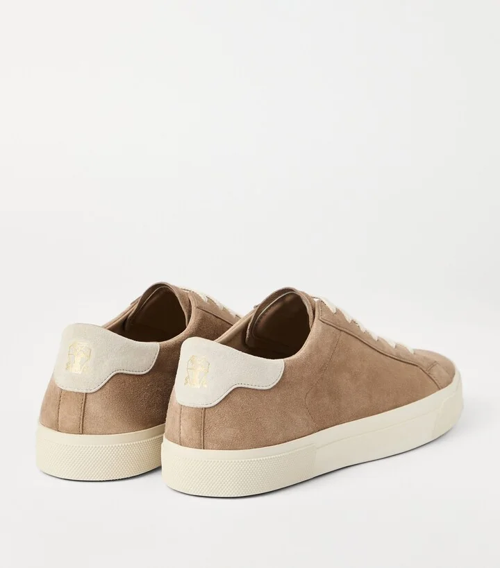 Brunello Cucinelli Suede Sneakers - Image 3