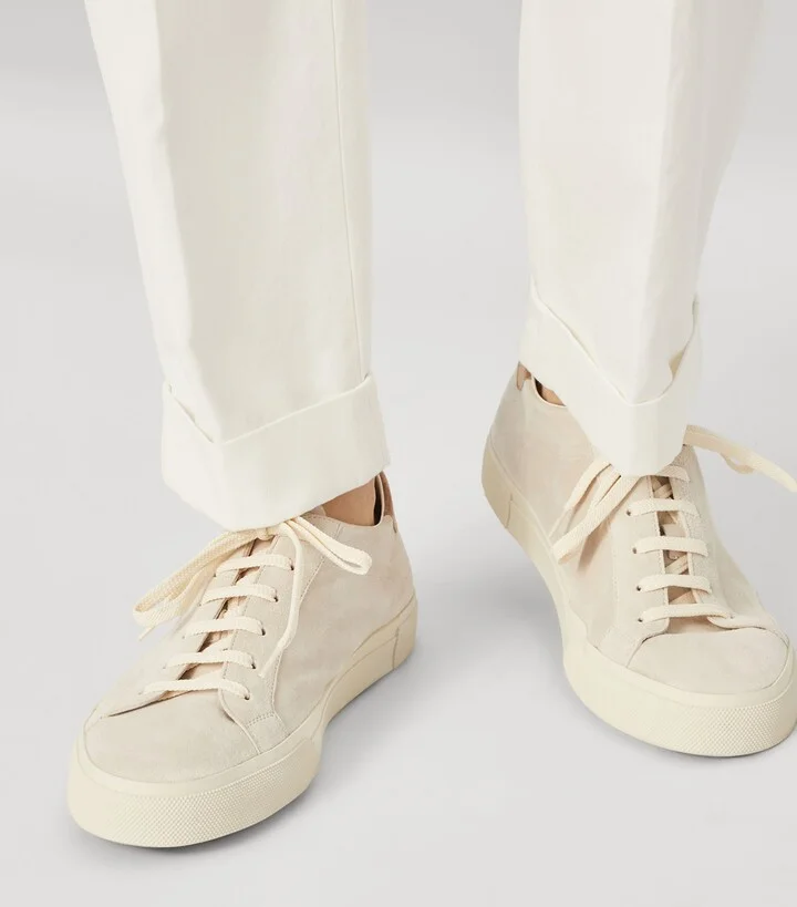 Brunello Cucinelli Suede Sneakers - Image 5