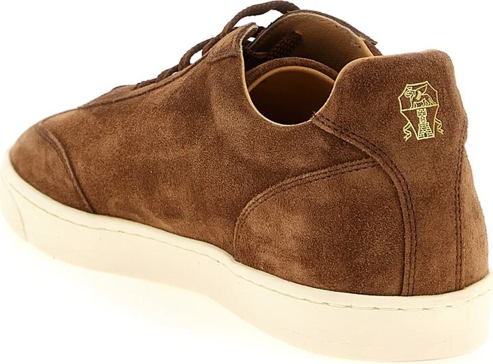 Brunello Cucinelli Suede Sneakers - Image 3