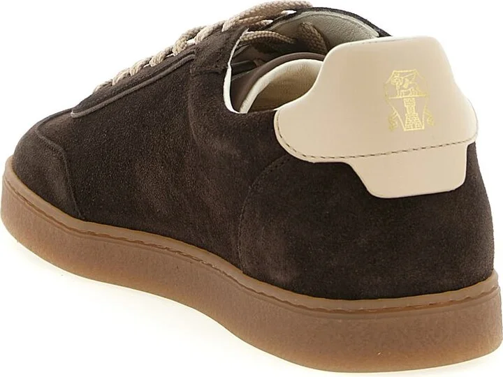 Brunello Cucinelli Suede Sneakers - Image 3