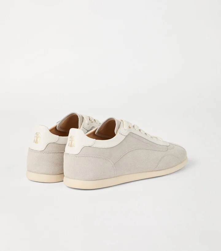 Brunello Cucinelli Suede Sneakers - Image 4