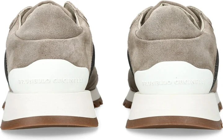 Brunello Cucinelli Suede Tech Sneakers - Image 2