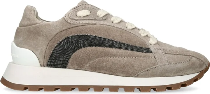 Brunello Cucinelli Suede Tech Sneakers