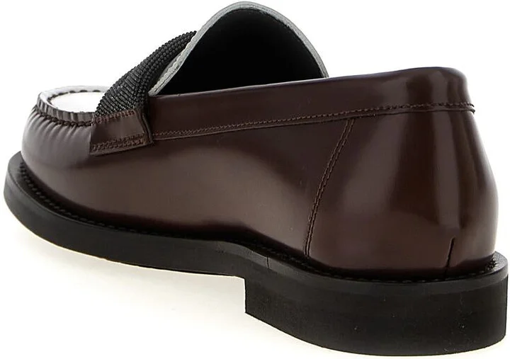 Brunello Cucinelli Two-Tone Loafers - Image 3