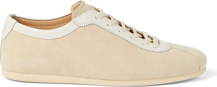 Brunello Cucinelli Washed Suede Sneakers