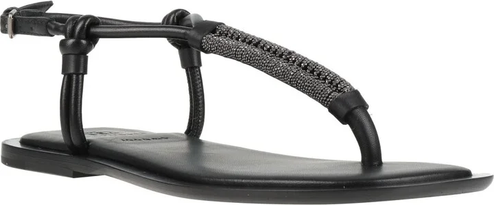 Brunello Cucinelli Woman Thong sandal - Image 4