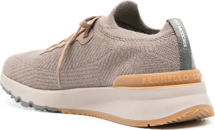 Brunello Cucinelli Wool Sneakers - Image 2