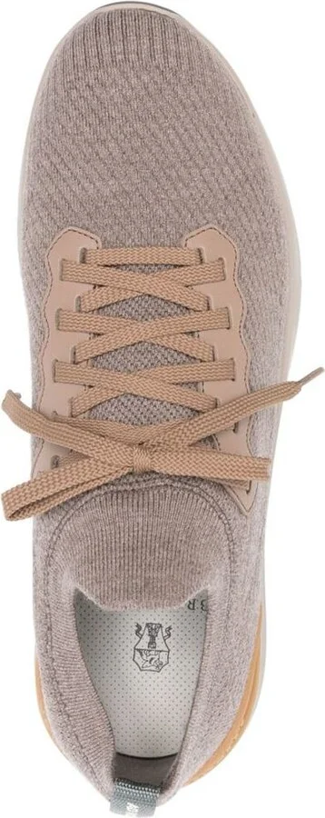 Brunello Cucinelli Wool Sneakers - Image 3
