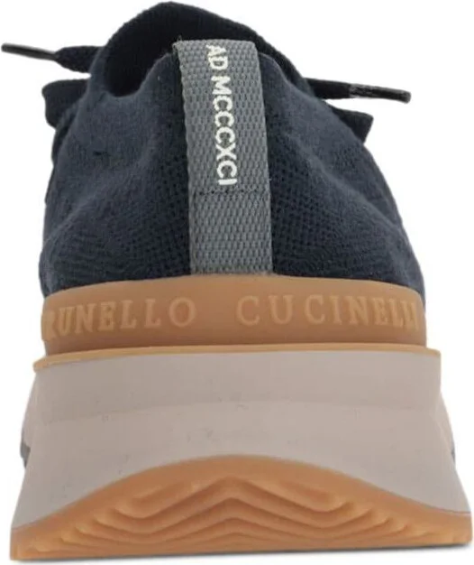 Brunello Cucinelli Wool Sneakers - Image 2