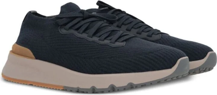Brunello Cucinelli Wool Sneakers - Image 4