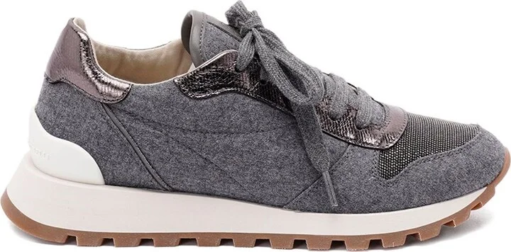 Brunello Cucinelli Wool Sneakers