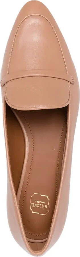 Bruni flat leather loafers - Image 4