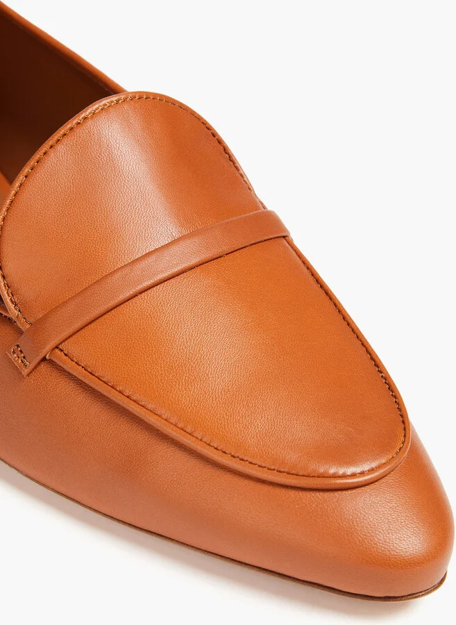 Bruni leather loafers - Image 4