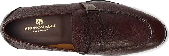 Bruno Magli Arlo Men's Lace Up Wing Tip Shoes Brown Tumbled : EU 41 (US Men's 8) D - Medium, Leather - Image 2