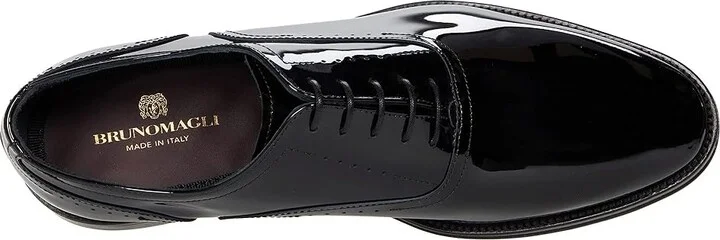 Bruno Magli Arno Sera Men's Shoes Black Patent : EU 40 (US Men's 7) D - Medium, Patent Leather - Image 2