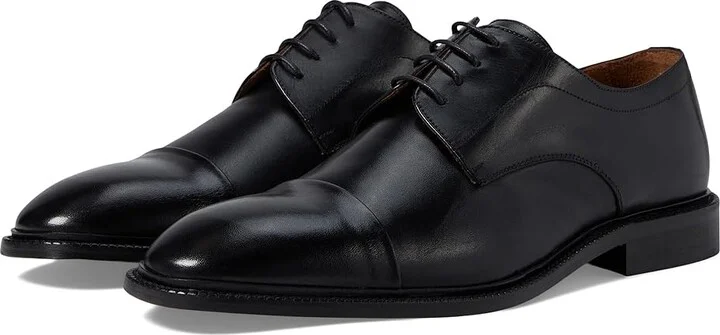 Bruno Magli Aydin Men's Lace Up Wing Tip Shoes Black : EU 43.5 (US Men's 10.5) D - Medium, Leather