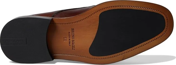 Bruno Magli Aydin Men's Lace Up Wing Tip Shoes Cognac : EU 44 (US Men's 11) D - Medium, Leather - Image 3