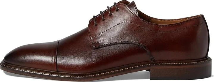 Bruno Magli Aydin Men's Lace Up Wing Tip Shoes Cognac : EU 44 (US Men's 11) D - Medium, Leather - Image 6